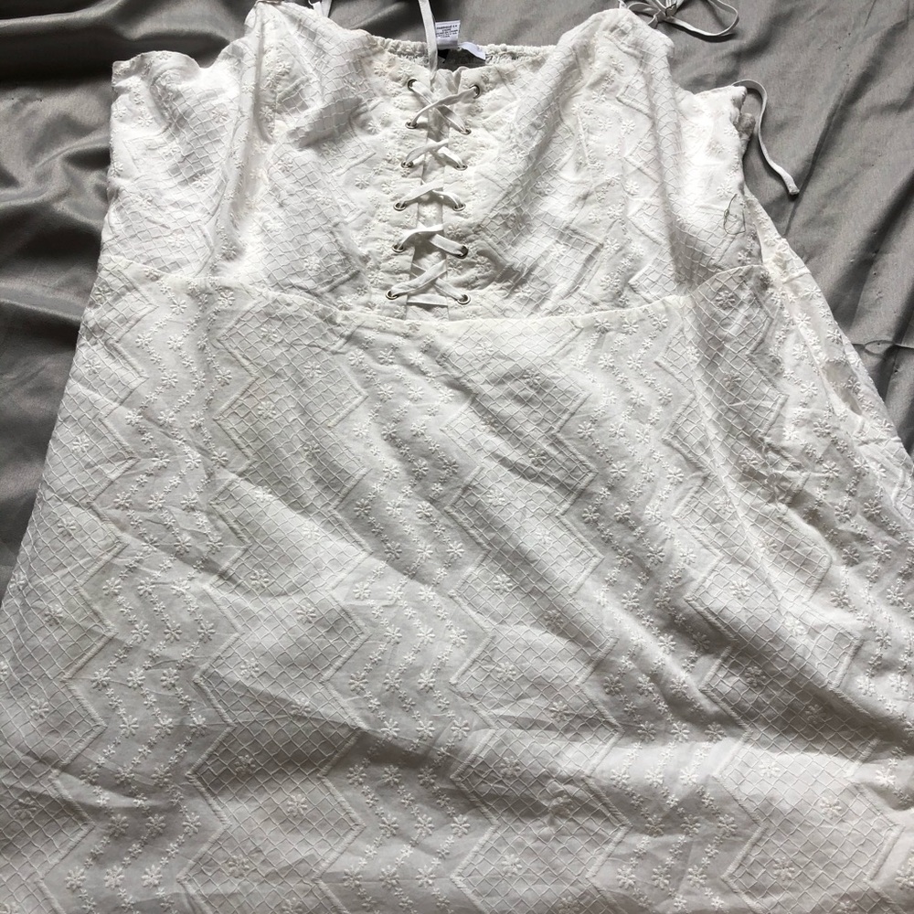 White dress